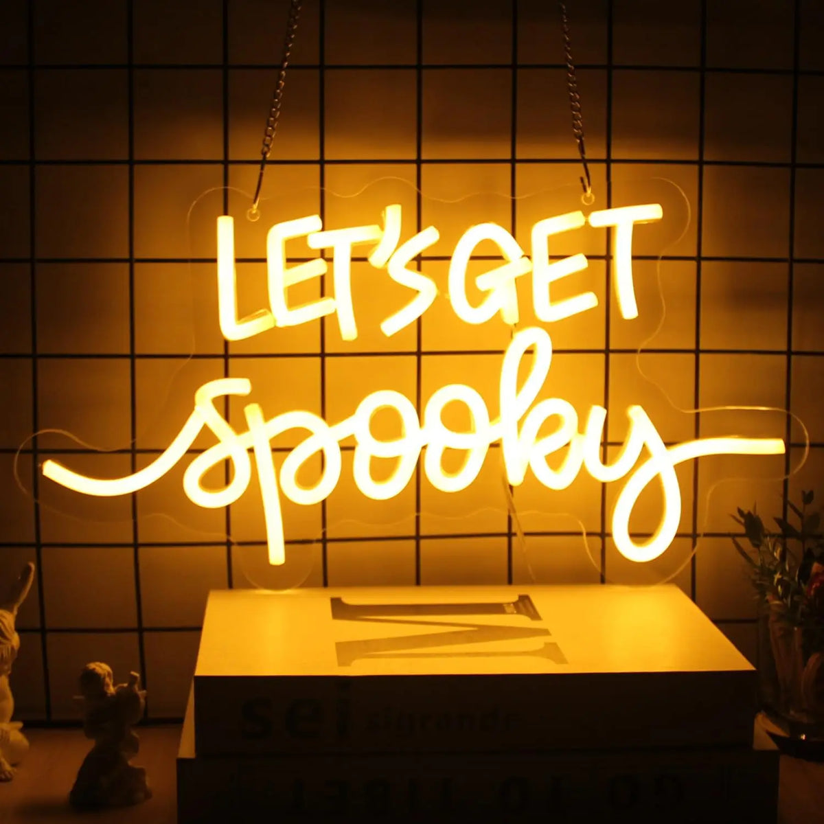 Stay Spooky Neon Sign – USB Dimmable LED Halloween Light