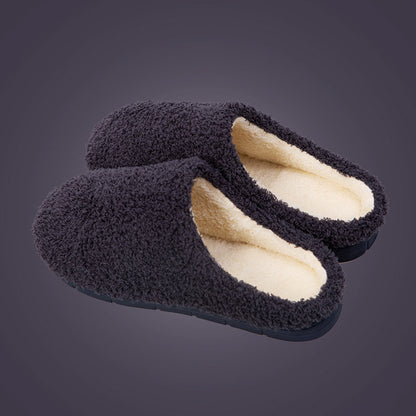 Unisex Warm Winter Home Slippers – Soft Cotton Indoor Shoes