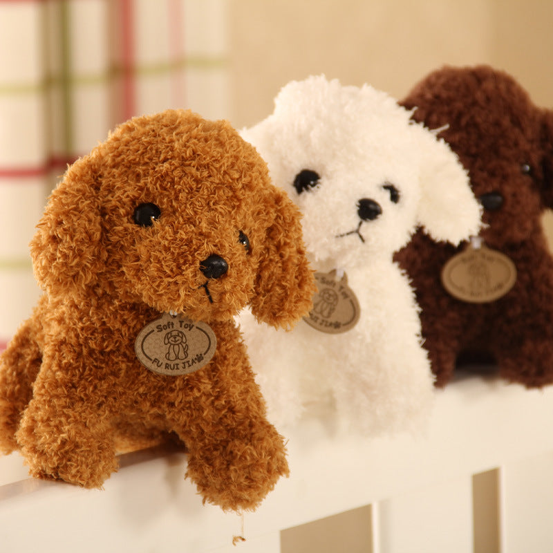 Cute Teddy Dog Plush Toy – Soft Stuffed Animal Gift for Kids