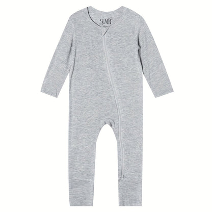 SCAINF & Bamboo Fiber Full-Zip Jumpsuit