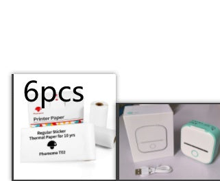 Mini Bluetooth Thermal Printer — Portable Inkless Photo & Label Maker