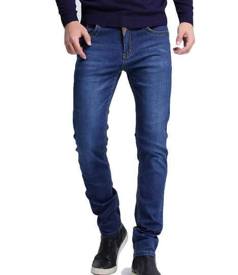 Men’s Slim Straight Jeans – Flexible Fit & Everyday Comfort