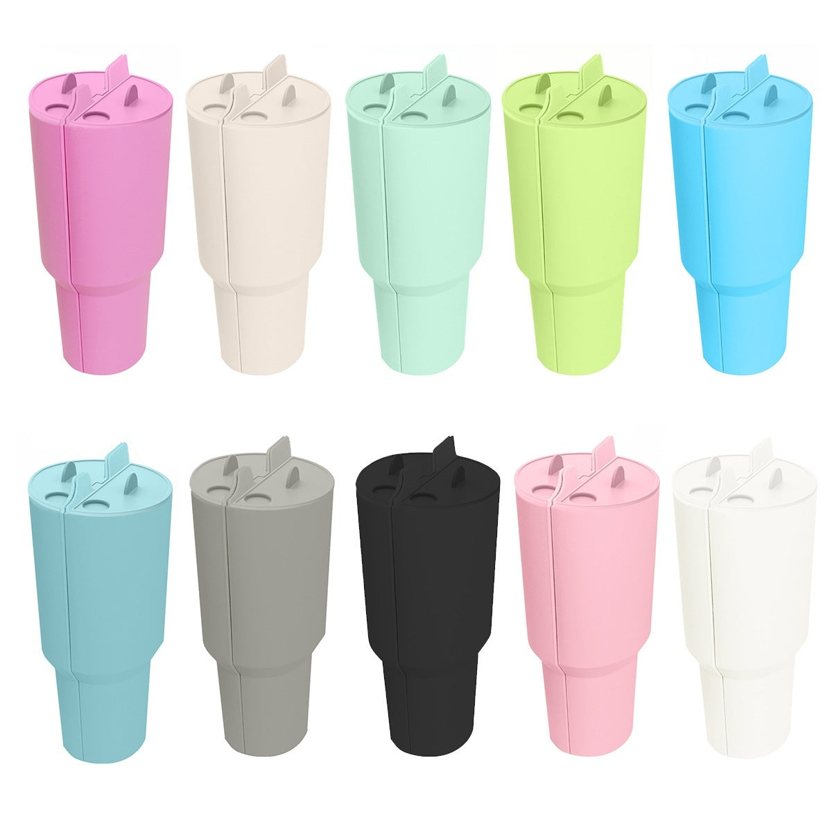 Liner 40oz Vacuum Cup Multi- Double-layer Silicone Drinking Liner