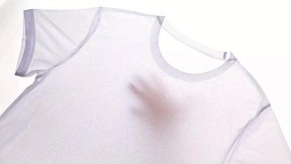 Xinso Prince Ultra-Thin Men'S Fitness Sports Shirt Top 5pcs Set