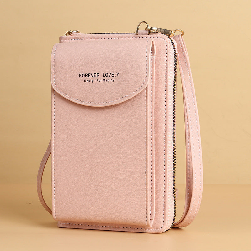 Trendy Letter-Design PU Leather Crossbody Bag for Daily Use