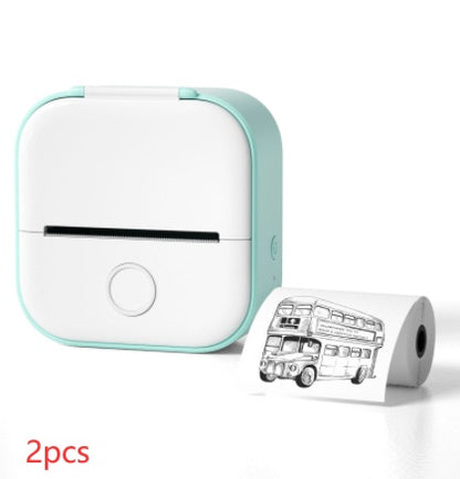 Mini Bluetooth Thermal Printer — Portable Inkless Photo & Label Maker