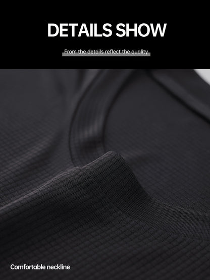 Xinso Prince Ultra-Thin Men'S Fitness Sports Shirt Top 5pcs Set