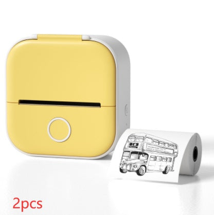 Mini Bluetooth Thermal Printer — Portable Inkless Photo & Label Maker