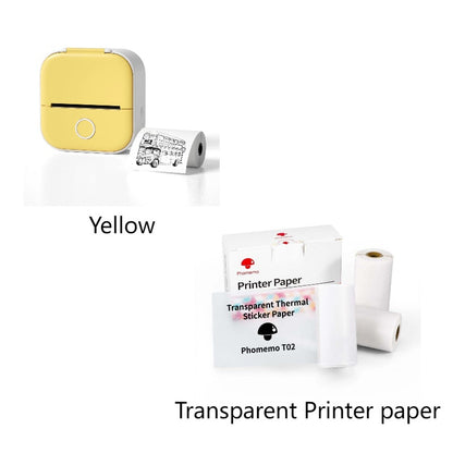 Mini Bluetooth Thermal Printer — Portable Inkless Photo & Label Maker