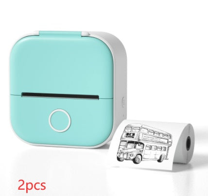 Mini Bluetooth Thermal Printer — Portable Inkless Photo & Label Maker