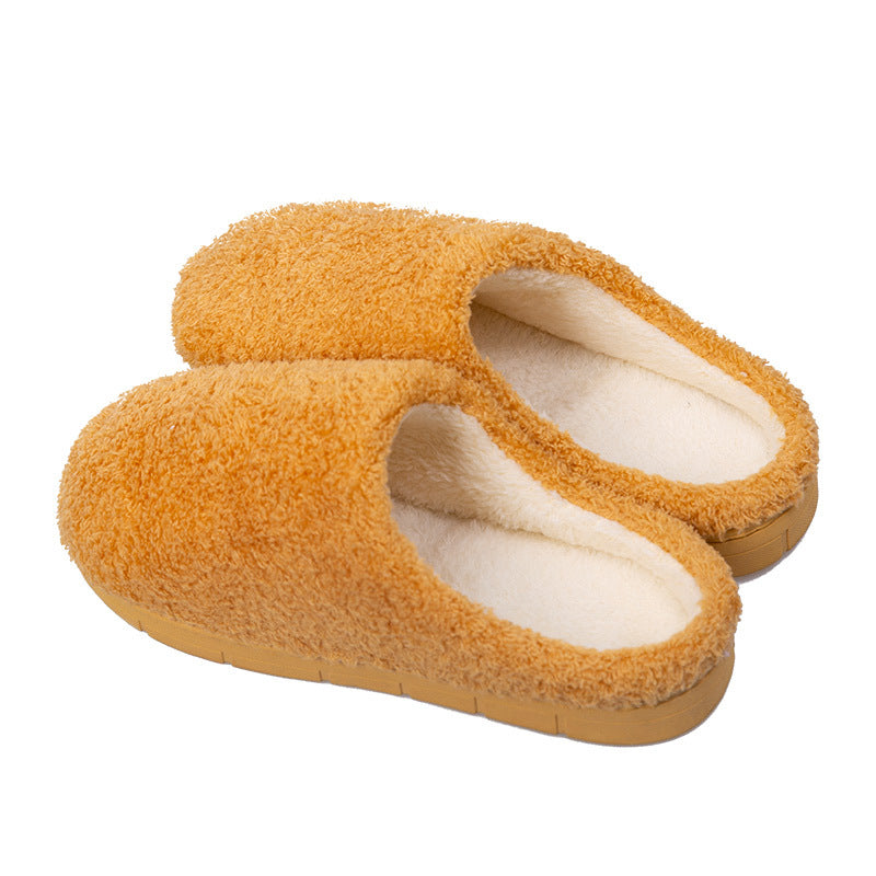 Unisex Warm Winter Home Slippers – Soft Cotton Indoor Shoes