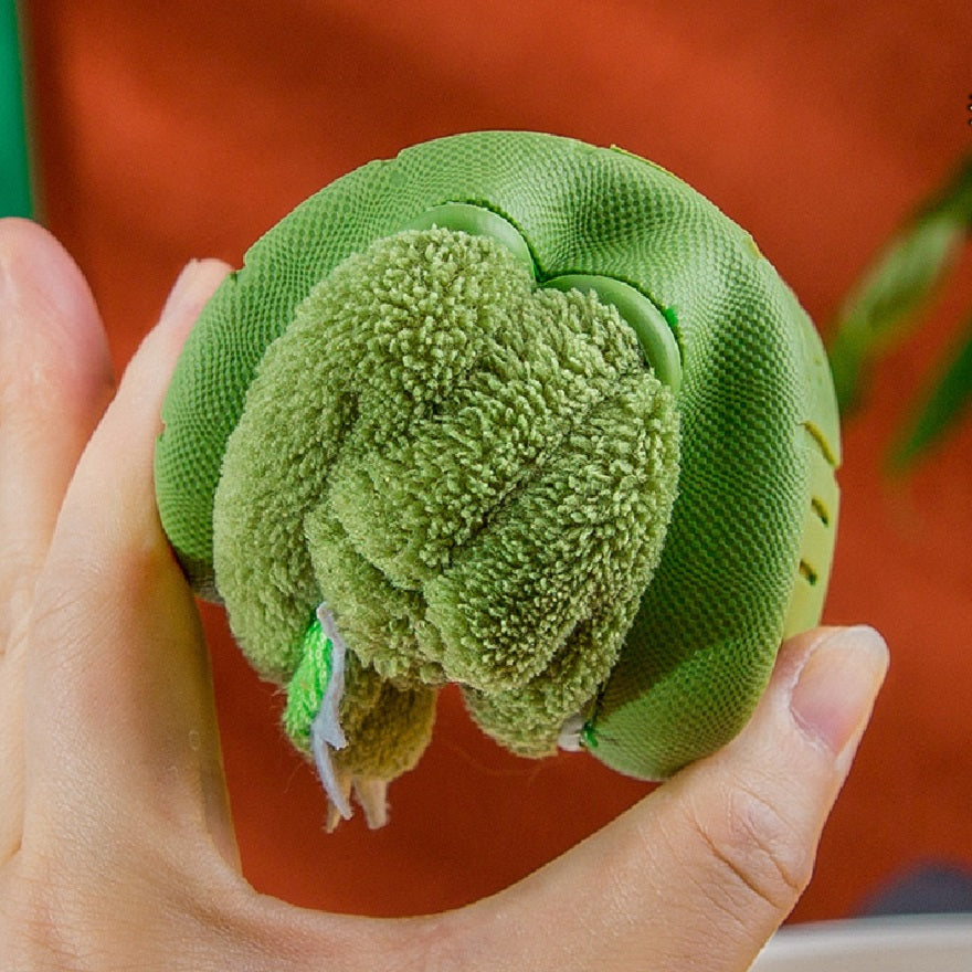 Boys' Dinosaur Slippers with Plush TPR Sole & Alligator/Crocodile Teeth