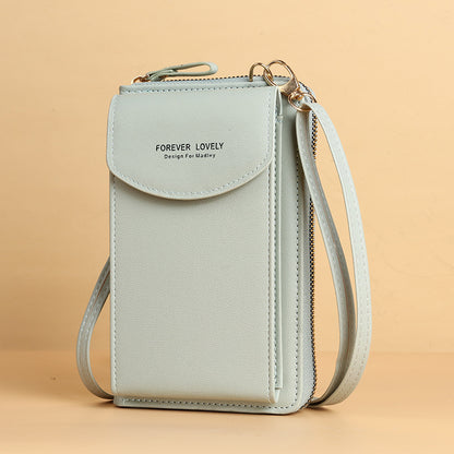Trendy Letter-Design PU Leather Crossbody Bag for Daily Use