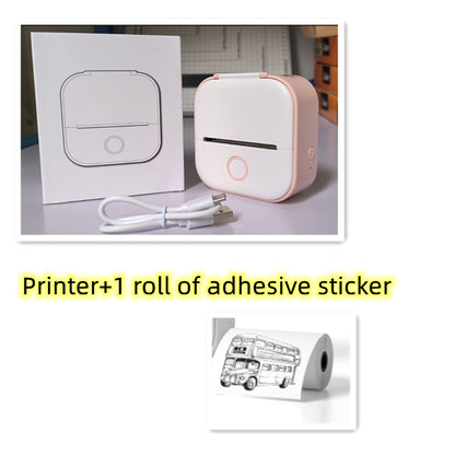 Mini Bluetooth Thermal Printer — Portable Inkless Photo & Label Maker