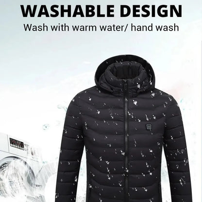 Heated Jacket Men Warm Vest USB Self Heating Jacket