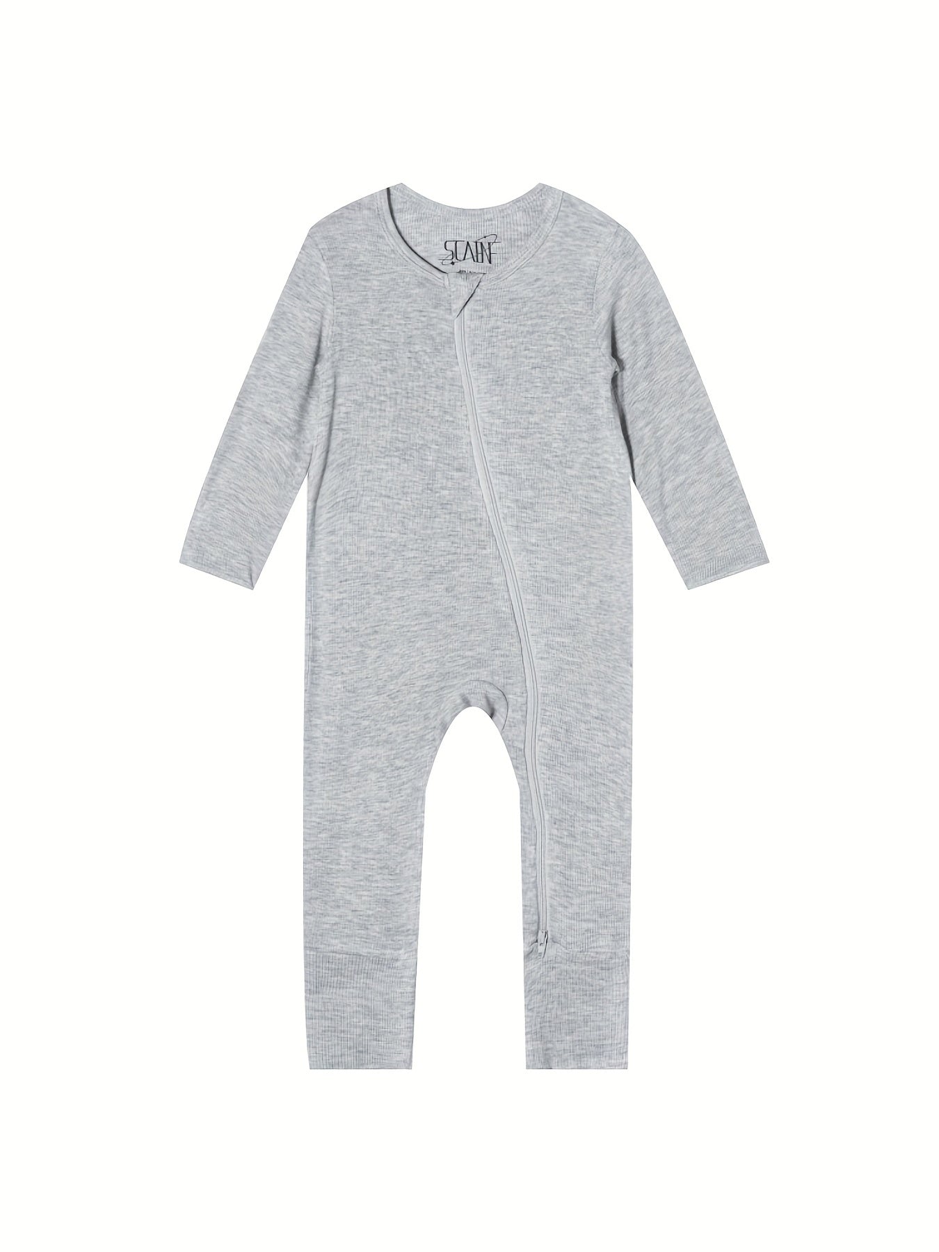 SCAINF & Bamboo Fiber Full-Zip Jumpsuit