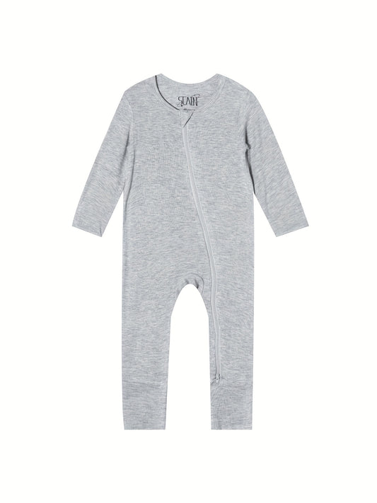 SCAINF & Bamboo Fiber Full-Zip Jumpsuit