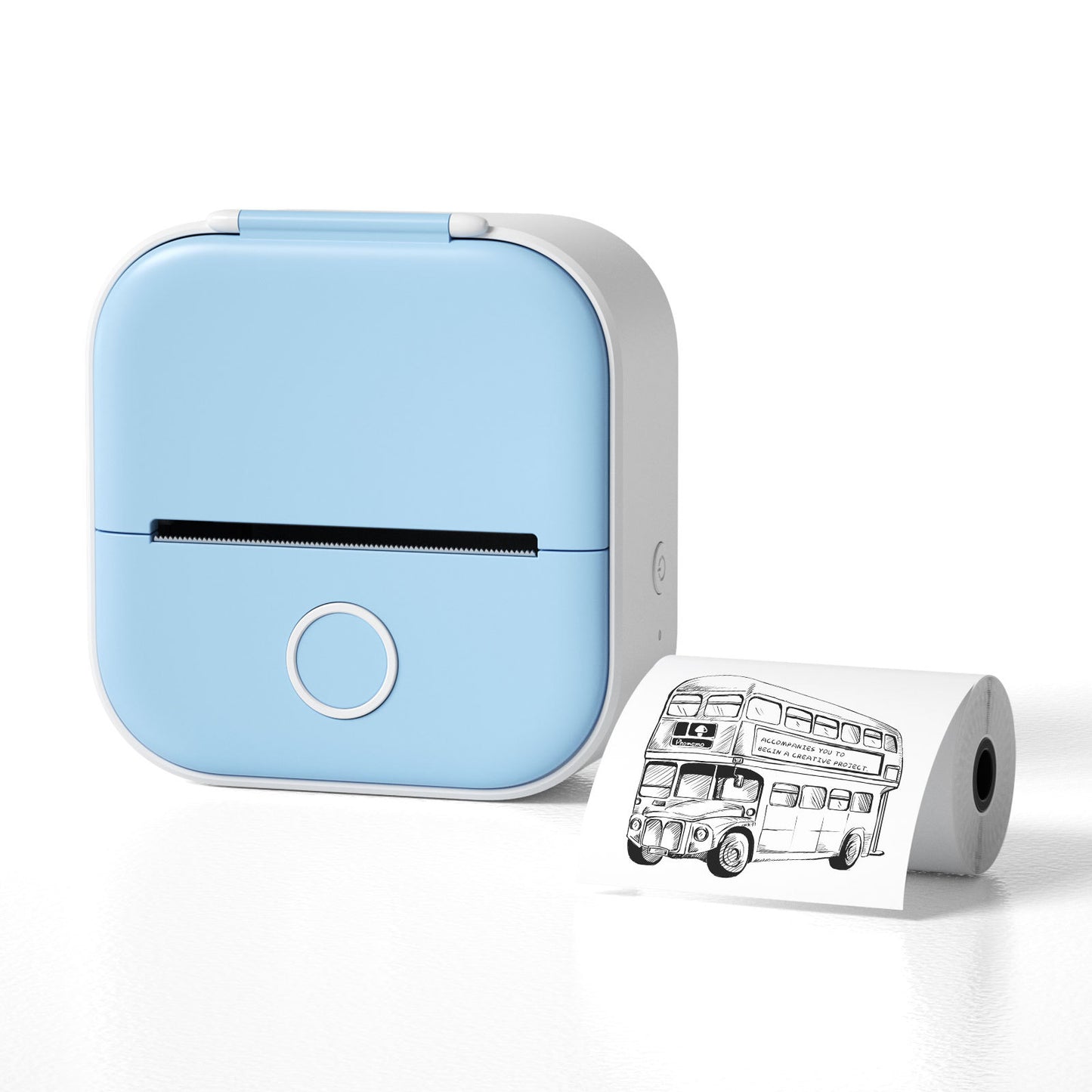 Mini Bluetooth Thermal Printer — Portable Inkless Photo & Label Maker