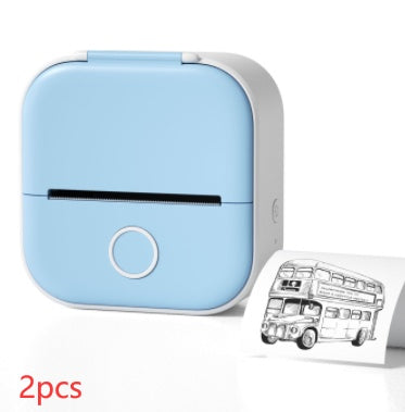 Mini Bluetooth Thermal Printer — Portable Inkless Photo & Label Maker