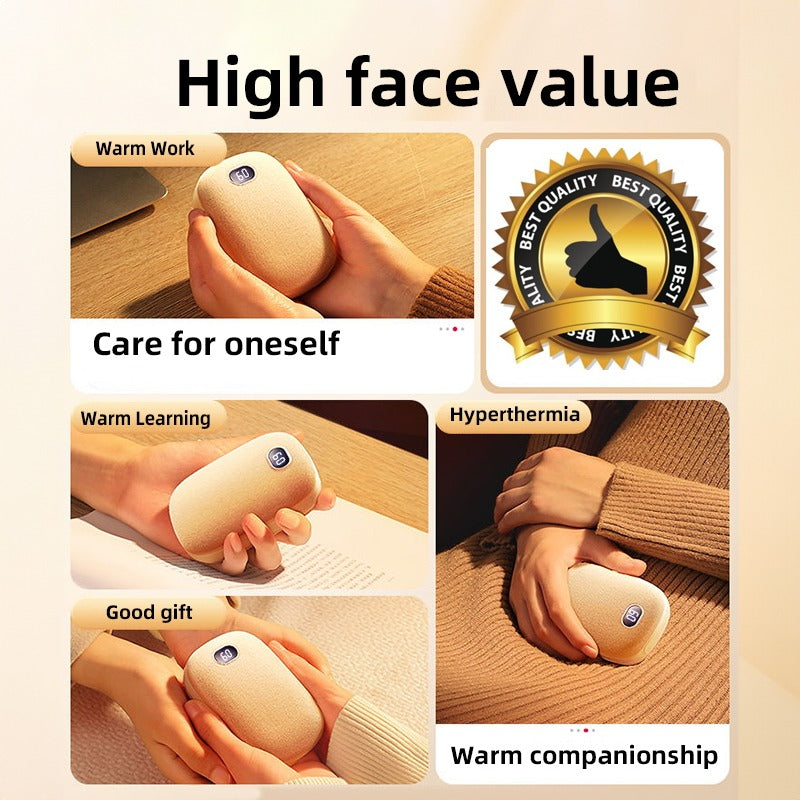 Double-Sided Wool Hand Warmers | Cozy Indoor & Outdoor Use