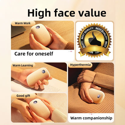 Double-Sided Wool Hand Warmers | Cozy Indoor & Outdoor Use