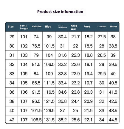 Men's Loose Straight Ice Silk Leisure Jeans