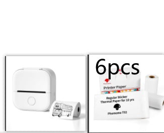 Mini Bluetooth Thermal Printer — Portable Inkless Photo & Label Maker