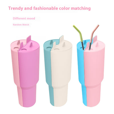 40oz Vacuum Cup – Double-Layer Insulated Silicone Liner