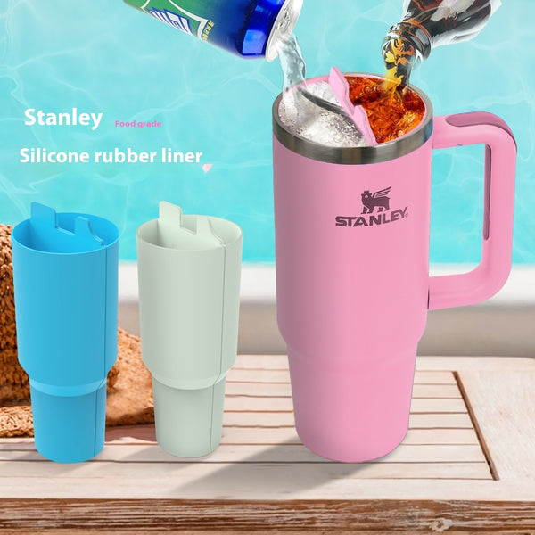 40oz Vacuum Cup – Double-Layer Insulated Silicone Liner