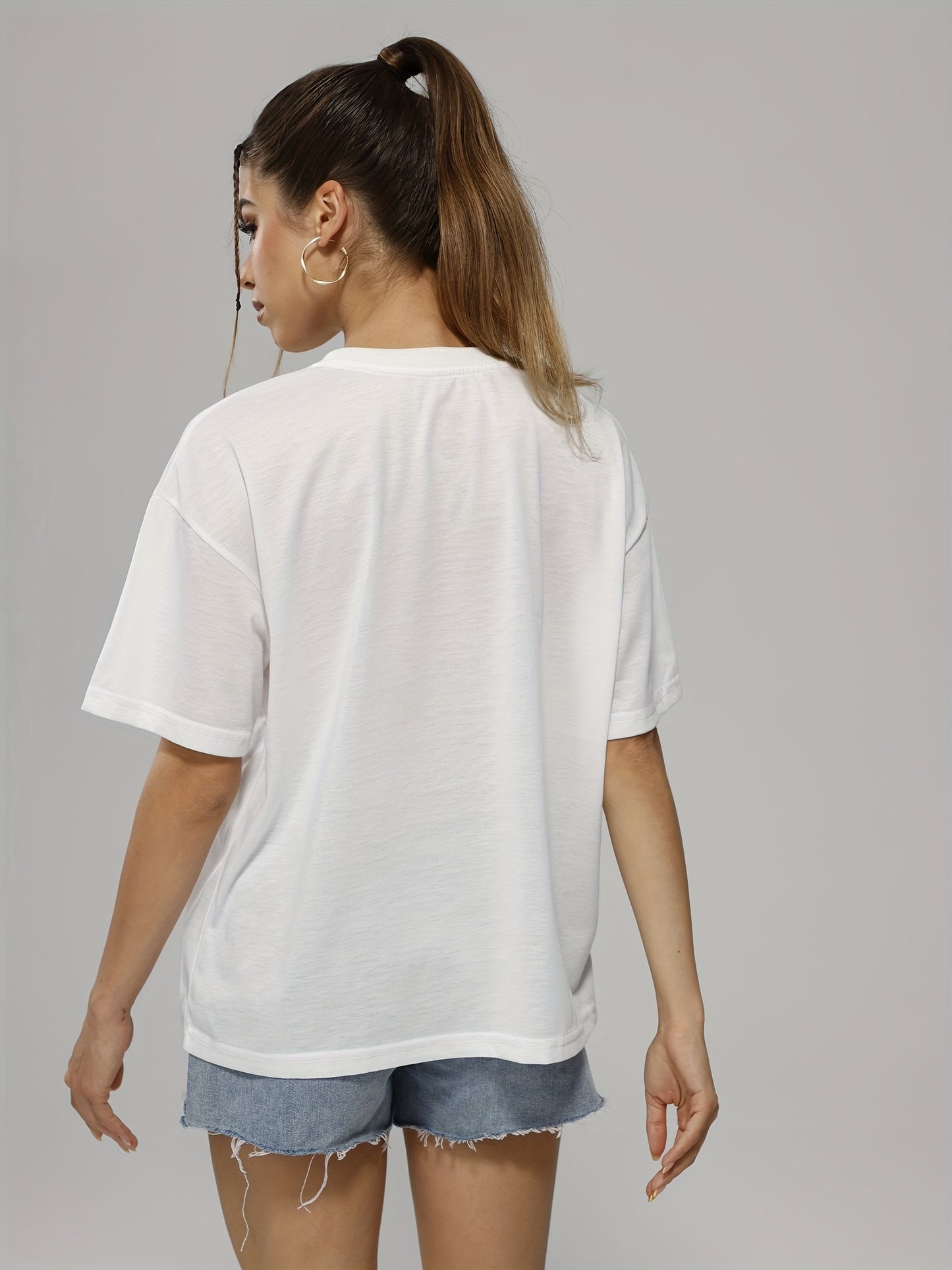 Womens Soft & Lightweight Solid Color T-Shirt