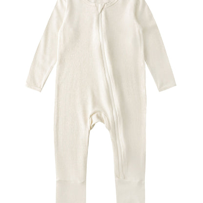 SCAINF & Bamboo Fiber Full-Zip Jumpsuit