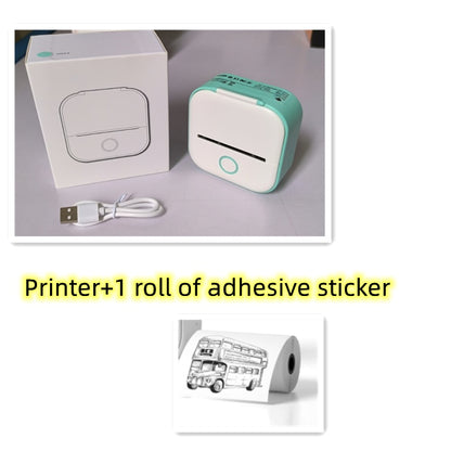 Mini Bluetooth Thermal Printer — Portable Inkless Photo & Label Maker