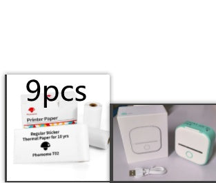 Mini Bluetooth Thermal Printer — Portable Inkless Photo & Label Maker