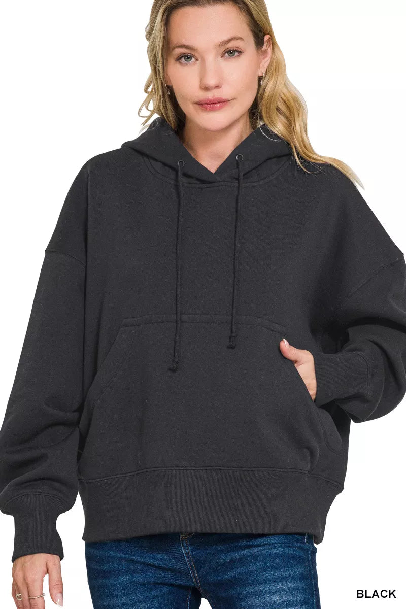 Women’s Oversized Fleece Hoodie – Cozy Relaxed Fit