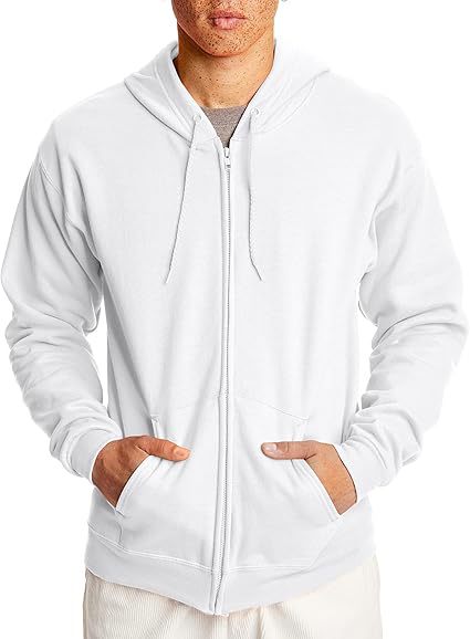 Men’s American Fashion Hooded Zip Sweatshirt – Casual Cotton Pullover