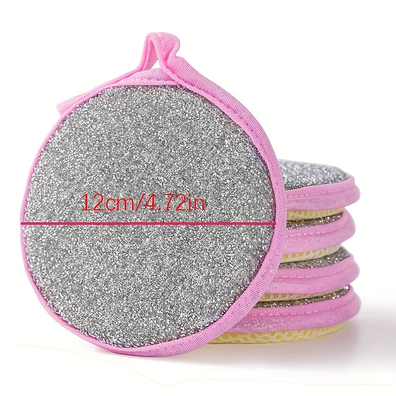 5/10pcs, Double Side Dishwashing Sponge Pan Pot Dish Wash Sponges Household Cleaning Tools