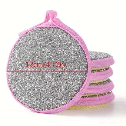 5/10pcs, Double Side Dishwashing Sponge Pan Pot Dish Wash Sponges Household Cleaning Tools
