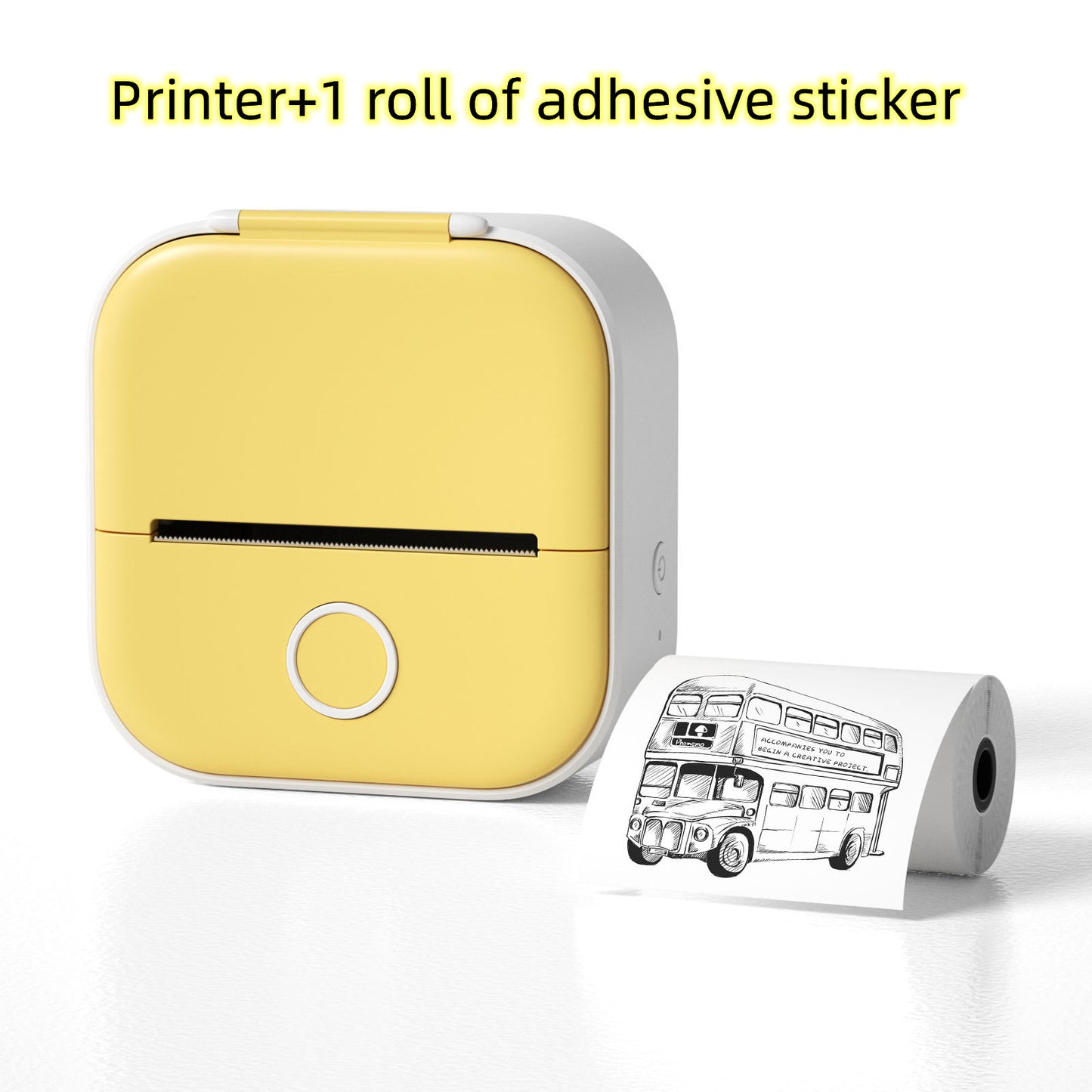 Mini Bluetooth Thermal Printer — Portable Inkless Photo & Label Maker